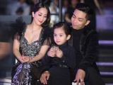 Gia đình Khánh Thi – Phan Hiển mặc ton sur ton dự sự kiện