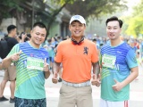 Tự Long - Tuấn Hưng - Thành Trung tham gia cuộc thi chạy có 'một không hai'