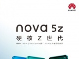 Huawei Nova 5Z ấn tượng, có giá bán khoảng hơn 5 triệu đồng 