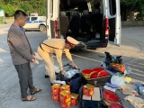 Quảng Ninh: Bắt giữ đối tượng vận chuyển 75kg pháo nổ trái phép