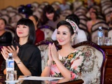 Nữ hoàng Hoa hồng Bùi Thanh Hương, siêu mẫu Hạ Vy 'đọ sắc' trên ghế giám khảo 'Người đẹp xứ Mường'