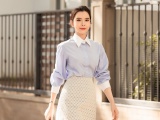 Hoa hậu Huỳnh Vy khoe loạt phụ kiện đắt giá trong bộ ảnh streetstyle đầy khí chất