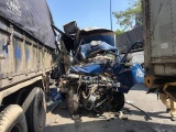 5 ôtô tông nhau kinh hoàng trên xa lộ Hà Nội, ít nhất 1 người tử vong