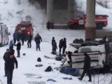 Nga: Xe buýt lao xuống sông, 19 người chết