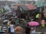  Philippines: Cảnh tượng đổ nát sau bão