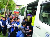Hà Nội: 39 trường hợp xe đưa đón học sinh bị xử phạt