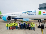 Máy bay Boeing 787-9 Dreamliner đầu tiên cất cánh về với Bamboo Airways 