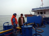 Hải Phòng: Bắt giữ tàu chở 30.000 lít dầu DO không rõ nguồn gốc
