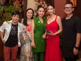 Sao Việt thăm nhà hoa hậu Hà Kiều Anh và quẩy tưng bừng