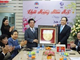 Chủ tịch MTTQ Việt Nam Trần Thanh Mẫn thăm và chúc Tết Hội Mỹ nghệ và Kim hoàn đá quý Việt Nam
