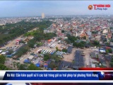 Hà Nội: Cần kiên quyết xử lí các bãi trông giữ xe trái phép tại phường Vĩnh Hưng