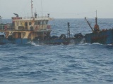 Kiên Giang: Bắt giữ tàu chở 100.000 lít dầu không rõ nguồn gốc