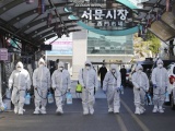 Số người dương tính virus corona ở Hàn Quốc tăng lên 833 