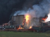 Hà Nội: Cháy lớn tại kho xưởng rộng hàng nghìn m2 