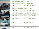 Mercedes-Benz triệu hồi gần 2600 xe lỗi phần mềm