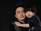 Tùng Dương khoe bộ ảnh 'cực yêu' bên con trai 4 tuổi