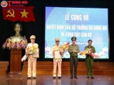 Hà Tĩnh: Công bố quyết định bổ nhiệm 2 Phó Giám đốc Công an tỉnh
