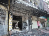 TP. Hà Tĩnh: Cháy lớn tại tiệm bánh Trang Oanh lúc nửa đêm