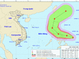 Tin bão khẩn cấp, bão Vongfong giật cấp 11 tiến gần Biển Đông