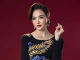 Hoa hậu Kiều Ngân hóa quý cô quyền lực trong tà áo dài Minh Châu