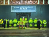 Lễ tang đồng chí Vũ Mão được tổ chức theo nghi thức Lễ tang cấp cao