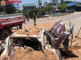 Thanh Hóa: Tình tiết mới nhất vụ xe tải đè bẹp xe con làm 4 người thương vong