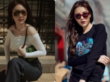 Kim Bình - 'bản sao' Hoa hậu Kỳ Duyên khoe street style cuốn hút