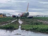 Máy bay Vietjet Air trượt khỏi đường băng: Bộ trưởng GTVT lên tiếng