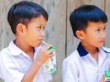 Quảng Nam: Nỗ lực để đưa sữa lên các trường học ở vùng cao