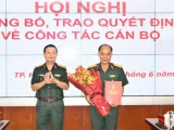 Đại tá Hoàng Đình Chung được bổ nhiệm chức vụ Chủ nhiệm chính trị Quân khu 7