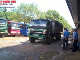Thanh Hóa: Chỉ đạo nóng xử lý xe quá tải làm hư hỏng tuyến đê sông Chu