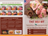 BRG Retail trực tiếp nhập khẩu và triển khai “Tuần lễ thịt heo Mỹ” tại hệ thống siêu thị BRGMart