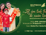 Mừng xuân Tân Sửu, Bamboo Airways “lì xì” bé hành trình bay Tết