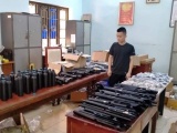 Hà Nội: Phát hiện kho vũ khí quân dụng trái phép