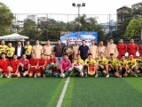 Quảng Ninh: Giao hữu bóng đá gây quỹ ủng hộ đồng bào bị lũ lụt ở miền Trung