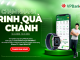 Nhận Iphone 12 và đồng hồ Apple miễn phí khi giao dịch trên VPBank Online