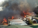 Hà Nội: Hơn 10 xưởng gỗ ở huyện Thạch Thất bốc cháy dữ dội