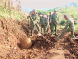 Sơn La: Hủy nổ thành công quả bom nặng khoảng 340kg