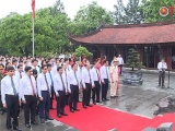 Lãnh đạo và nhân dân tỉnh Phú Thọ dâng hương tưởng nhớ công ơn các vị Vua Hùng