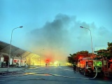 Cháy lớn tại Khu công nghiệp Đại An mở rộng