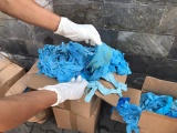 Thái Nguyên: Chặn đứng 13,5 tấn rác thải găng tay y tế chuẩn bị được tái chế