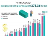 Việt Nam nhập siêu 2,7 tỷ USD trong 7 tháng