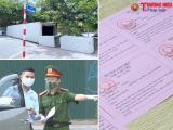 Long Biên, Hà Nội: Lập chốt bằng container, ống cống, phát tem phiếu đi chợ cho người dân