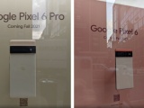 Bộ đôi Pixel 6 và Pixel 6 Pro được trưng bày tại New York