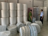 Bắc Ninh: Tịch thu 4 tấn vải may khẩu trang nhập lậu