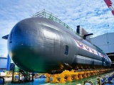 Hàn Quốc ra mắt tàu ngầm thứ 3 trang bị tên lửa đạn đạo