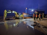 Quảng Trị: Kịp thời cứu hộ thành công tàu cá bị nạn trên biển