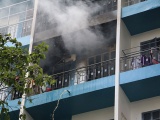 Cháy ký túc xá Đại học Kinh tế TP Hồ Chí Minh