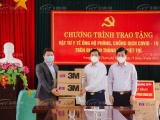 TMV Hoàng Tuấn trao tặng máy tạo oxy và trang thiết bị y tế phòng chống dịch COVID-19 tại Phú Thọ 
