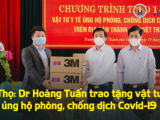 Phú Thọ: Thẩm mỹ Hoàng Tuấn trao tặng vật tư y tế ủng hộ công tác phòng, chống dịch Covid-19